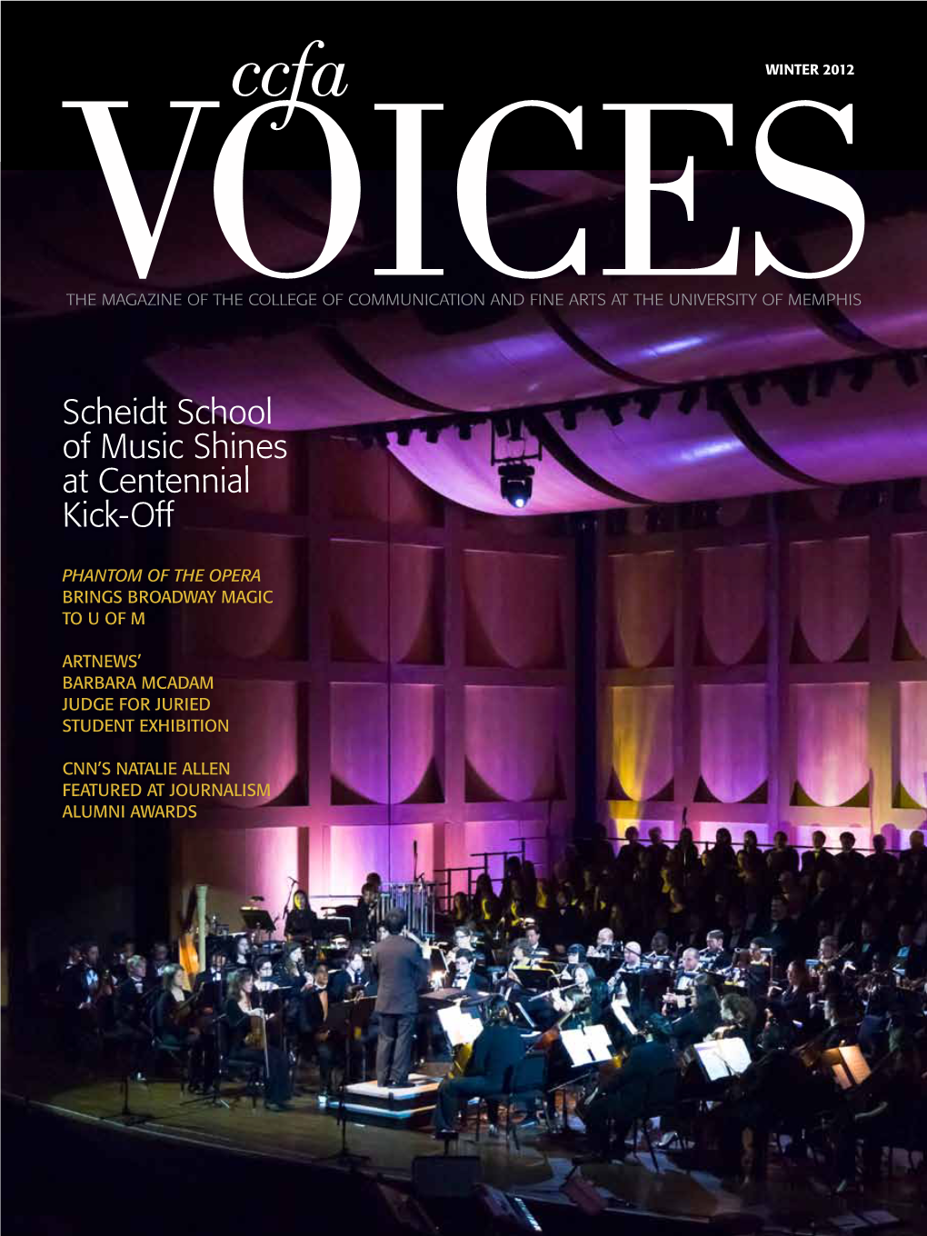 Scheidt School of Music Shines at Centennial Kick-Off