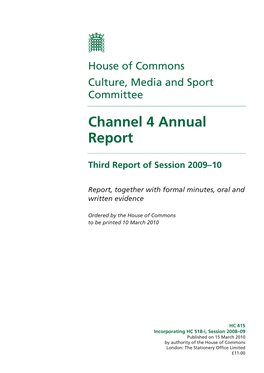 Channel 4 Annual Report