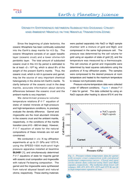 Density Difference Between Subducted Oceanic Crust and Ambient Mantle in the Mantle Transition Zone Density Difference Between S