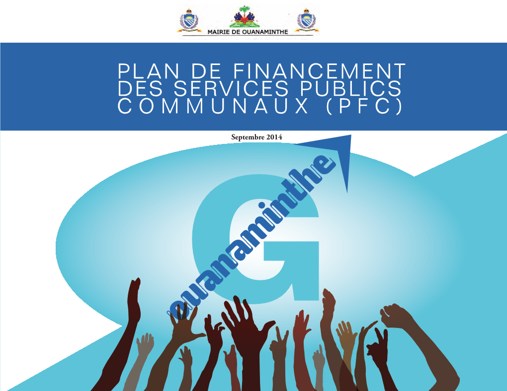 Plan De Financement Des Services Communaux De Ouanaminthe