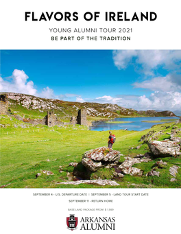 Flavors of Ireland Young Alumni Tour 2021 Be Part of the Tradition