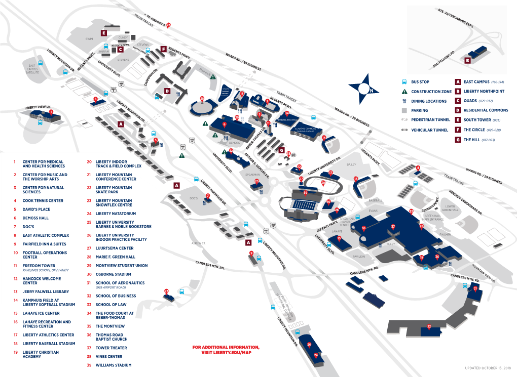 LibertyUniversityCampusMap.Pdf DocsLib