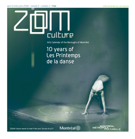 10 Years of Les Printemps De La Danse