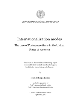 Internationalization Modes