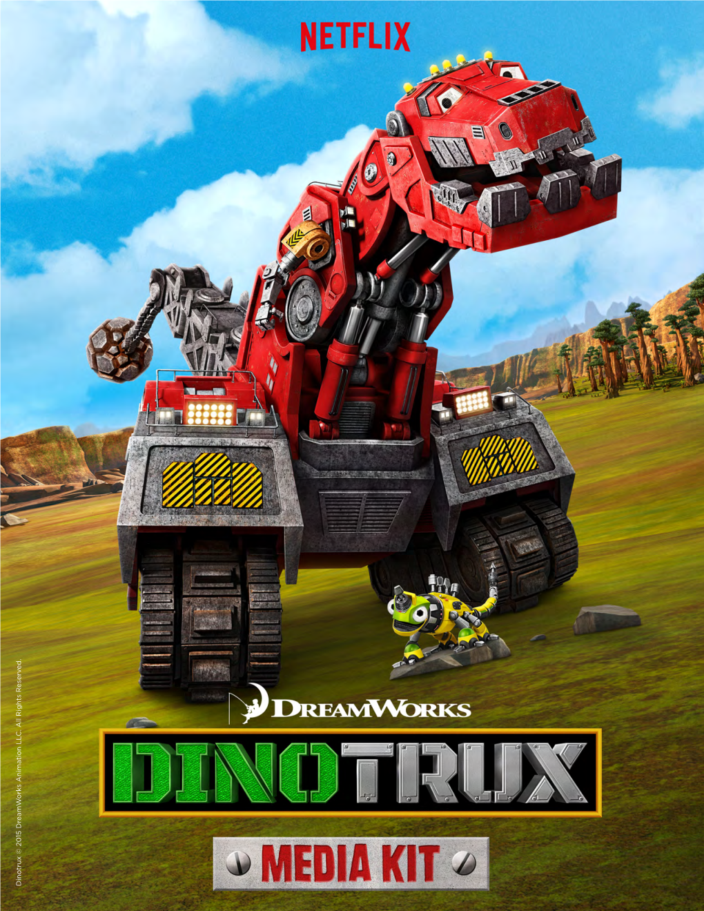 Dinotrux © 20 15 Dreamw Orks Anima Tion LL C. All Rights R Eserv