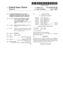 (12) United States Patent (10) Patent No.: US 6,270,722 B1