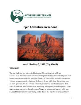 Epic Adventure in Sedona