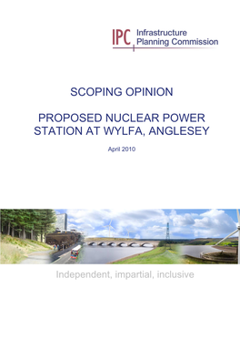 Scoping Opinion Proposed Nuclear Power Station at Wylfa, Anglesey