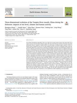 Three-Dimensional Evolution of the Yangtze River Mouth, China During