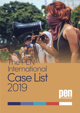 PEN International's 2019 Case List