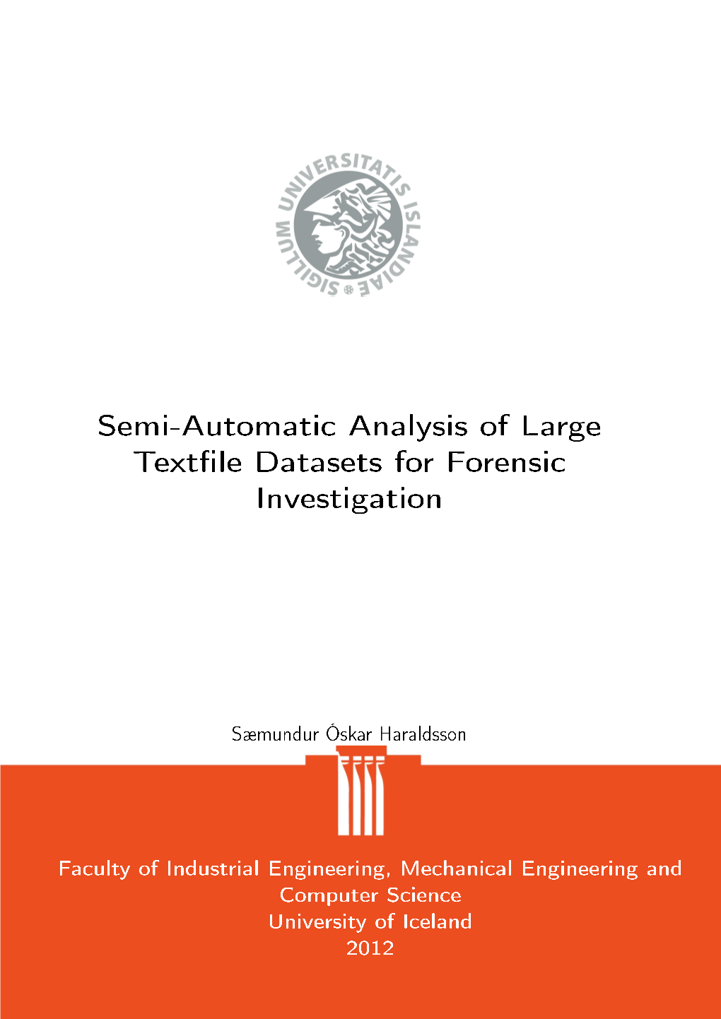Semi-Automatic Analysis of Large Text Le Datasets For