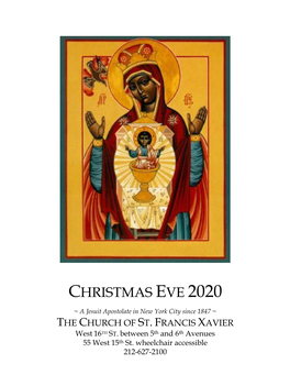 Christmas Eve 2020