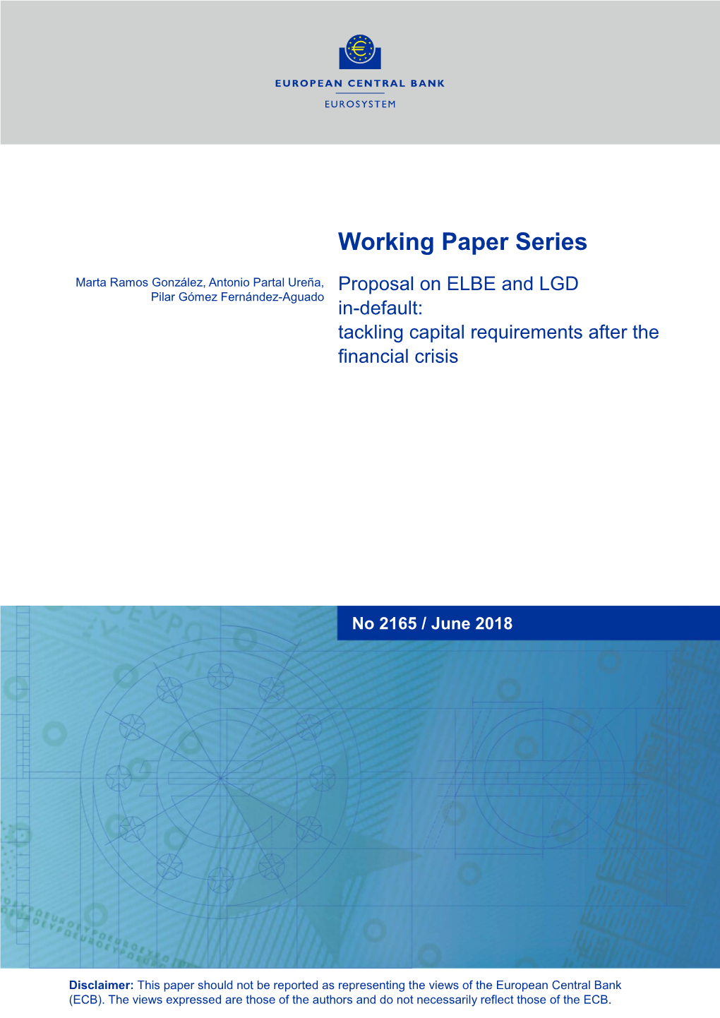 Working Paper Series