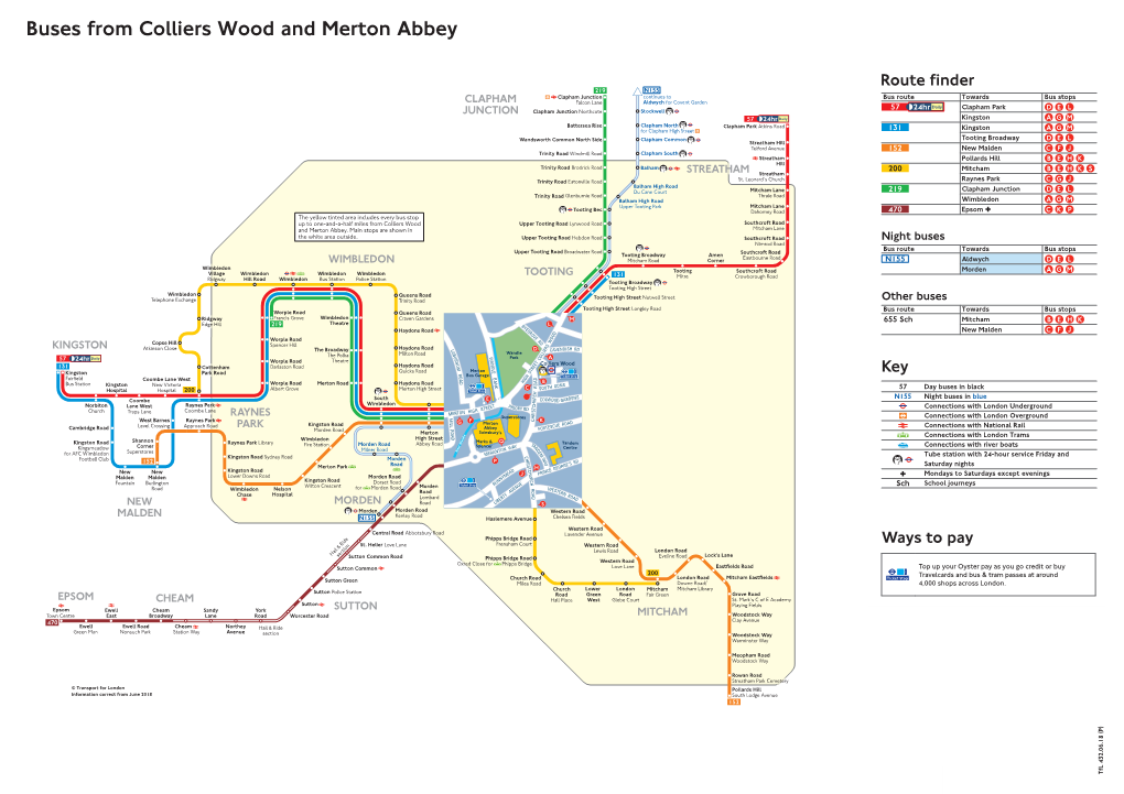 Colliers Wood and Merton Abbey