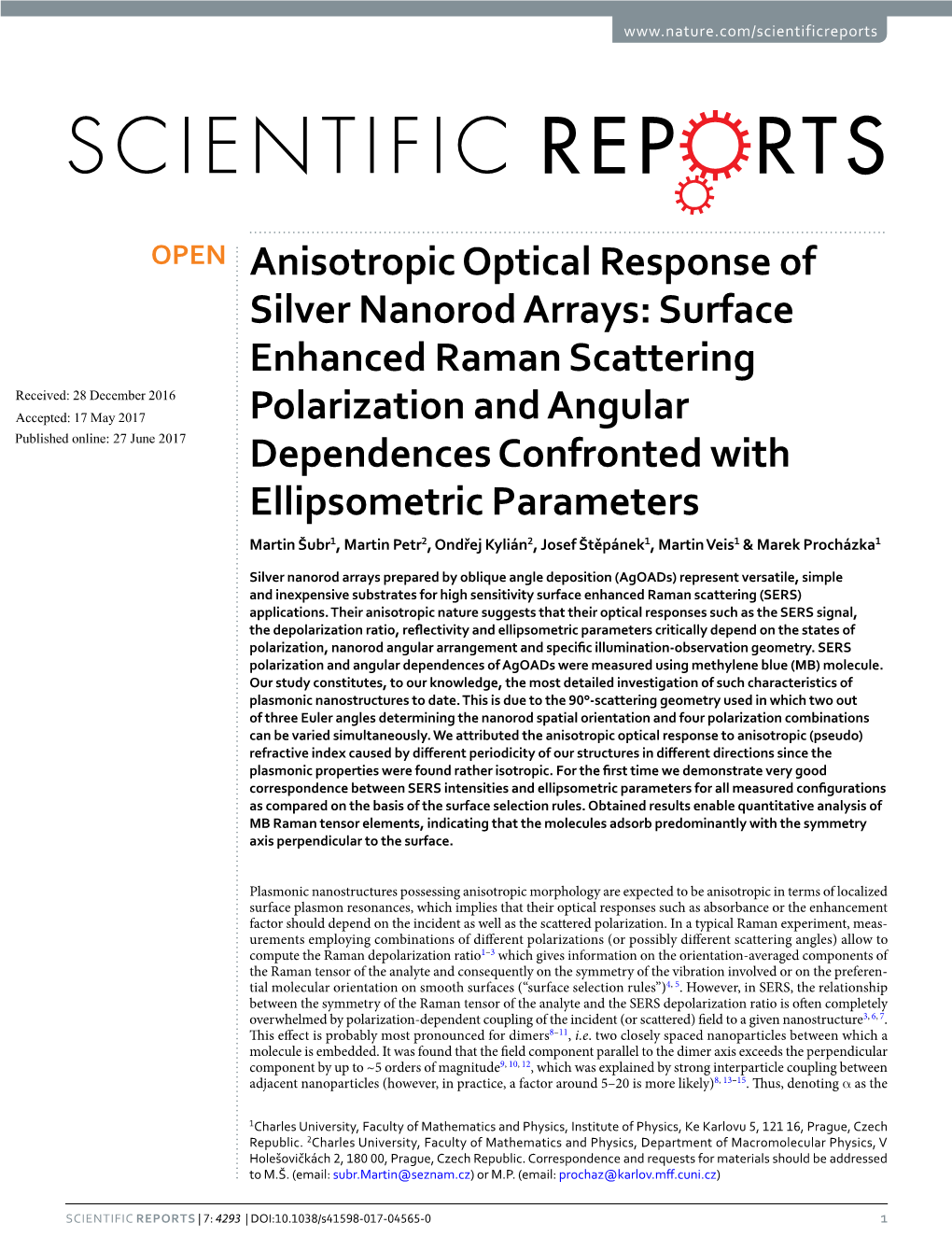 Surface Enhanced Raman Scattering Polarization and Angular