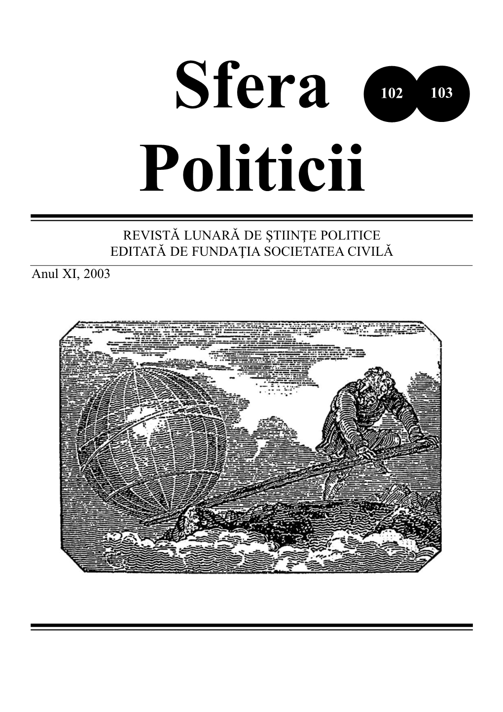 Sfera Politicii Nr. 102-103