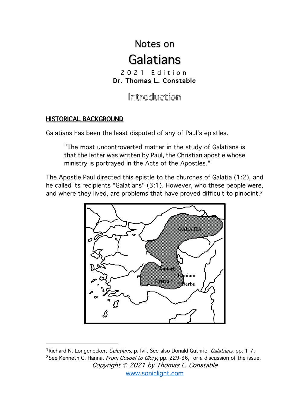 Galatians 202 1 Edition Dr