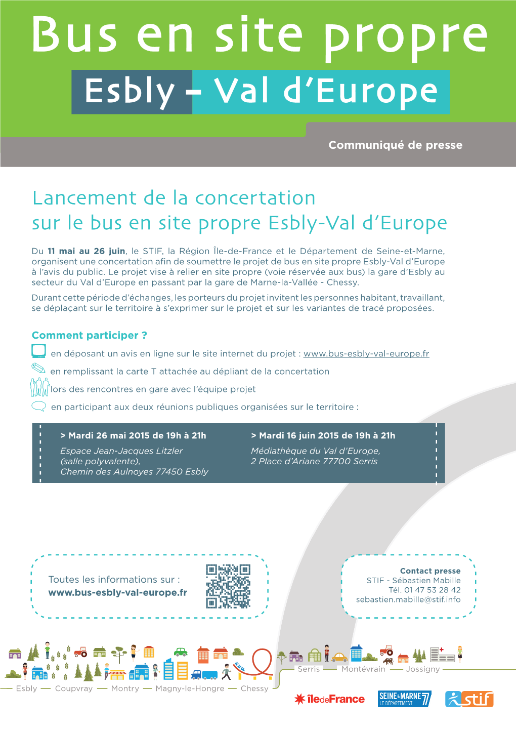 Bus En Site Propre Esbly - Val D’Europe