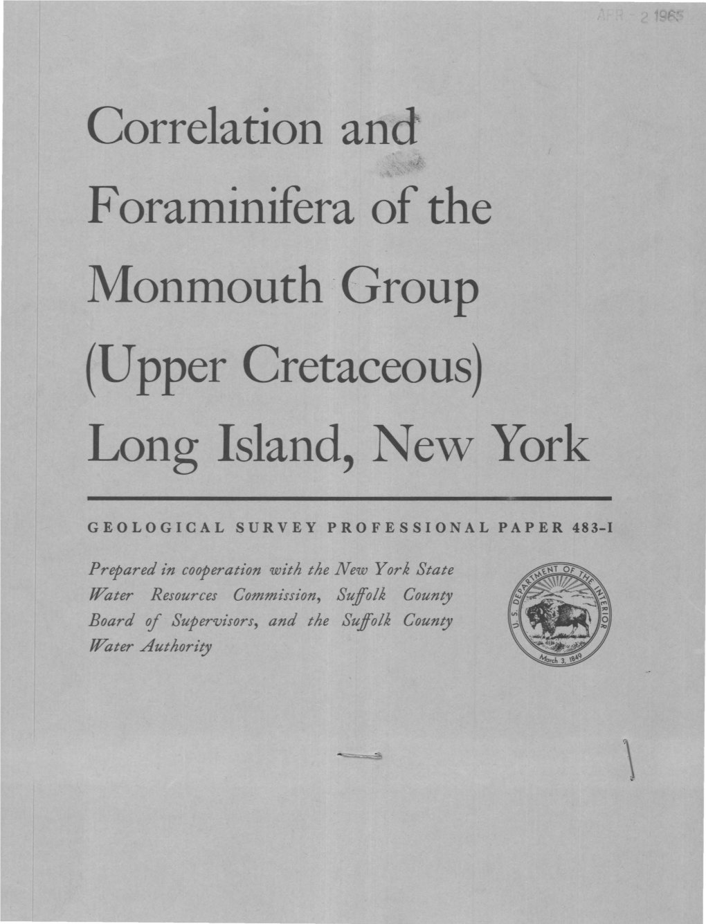 Upper Cretaceous) Long Island, New York