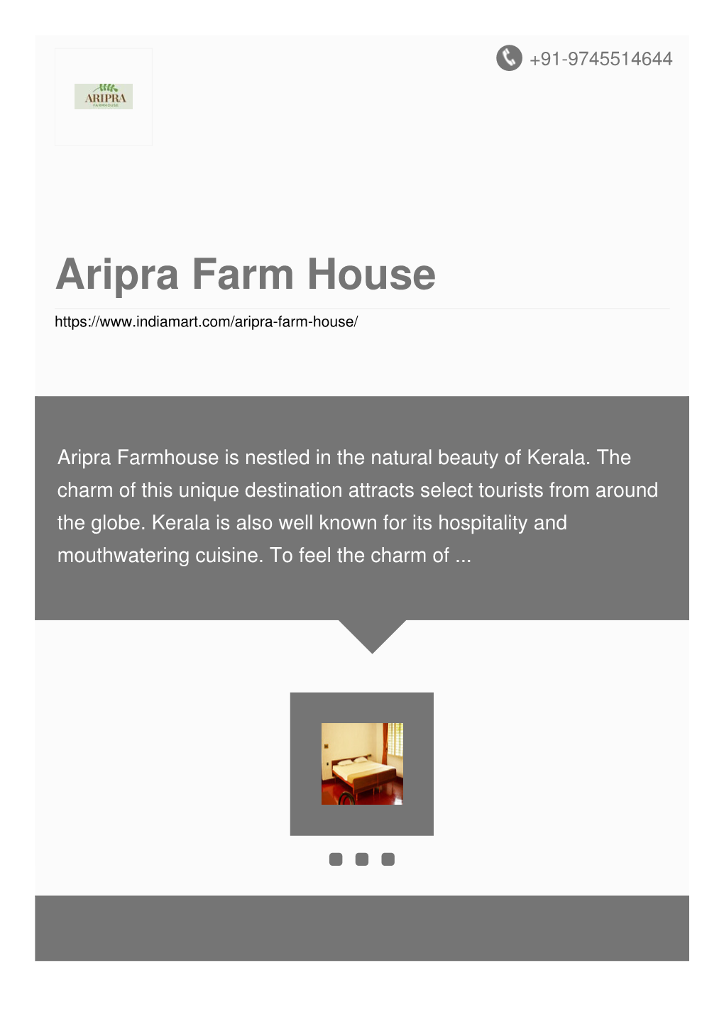 Aripra Farm House