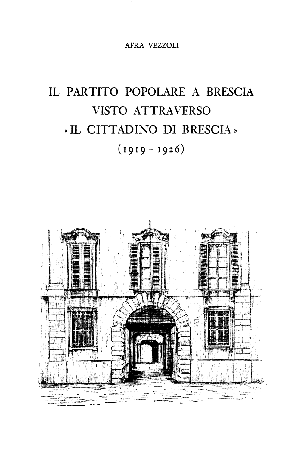 Il Partito Popolare a Brescia 4 Il Cittadino Di Brescia P