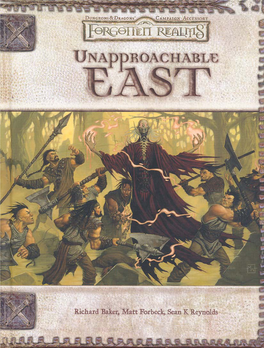 Unapproachable East