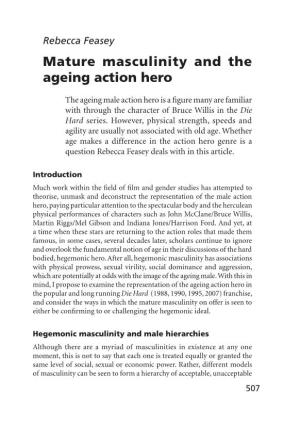 Mature Masculinity and the Ageing Action Hero