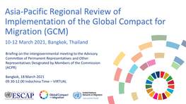 18 March 2021 09.30-12.00 Indochina Time – VIRTUAL Meeting Modality and Participation