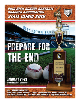 Ohio High School Baseball Coaches Association State Clinic 2016