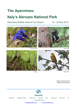 The Apennines: Italy's Abruzzo National Park