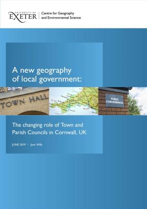 A New Geography of Local Government in Cornwall