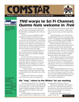 TNG Warps to Sci Fi Channel;