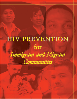 HIV Prevention, Immigrant and Migrant Communities