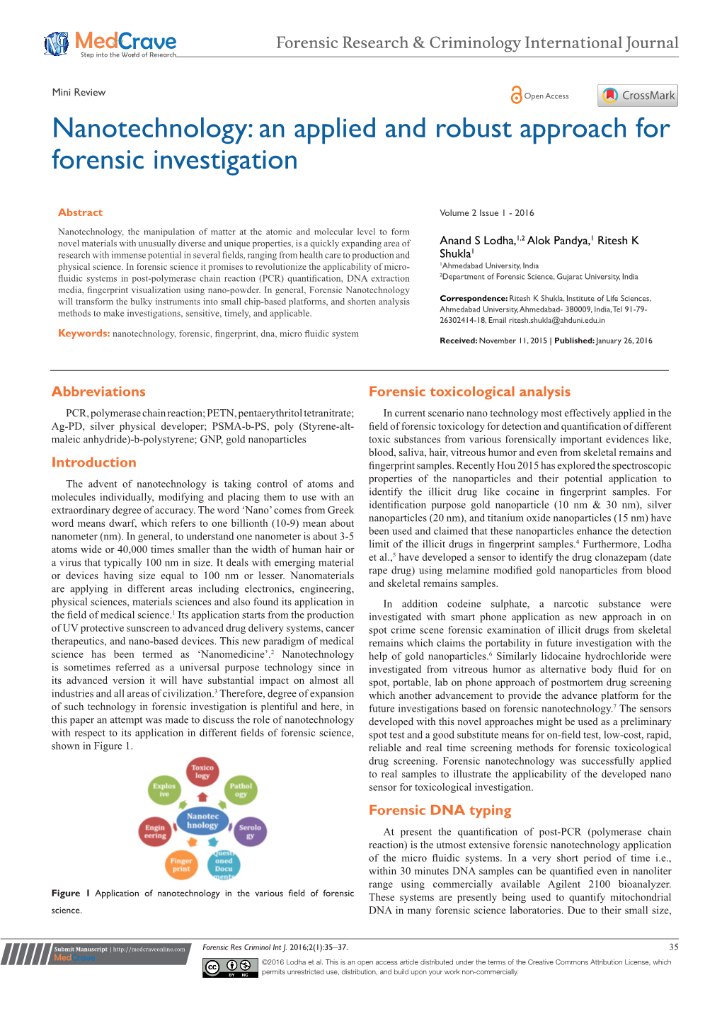 An Applied and Robust Approach for Forensic Investigation
