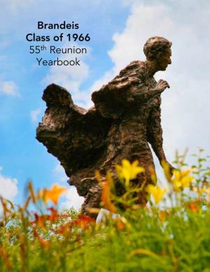 Class of 1966 55Th Reunion Yearbook