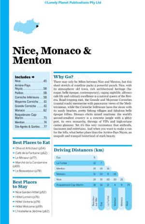 Nice, Monaco & Menton