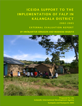 Iceida Support to the Implementation of Falp in Kalangala District 2002-2005