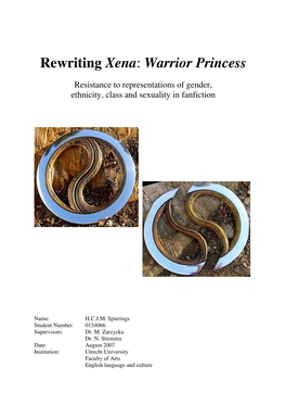 Rewriting Xena: Warrior Princess