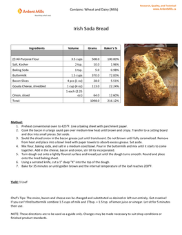 Irish Soda Bread