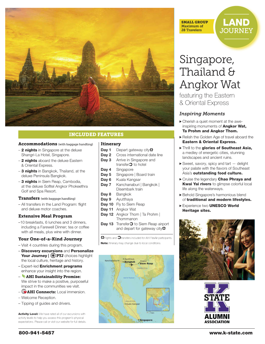 Singapore, Thailand & Angkor