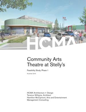 Community Arts Theatre at Stelly's