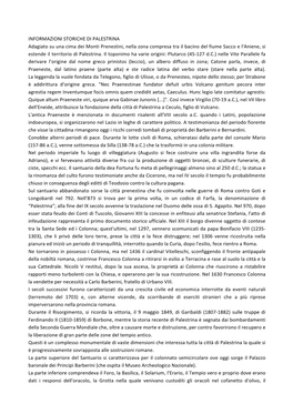 Informazioni Storiche Di Palestrina