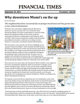 Why Downtown Miami's on the Up