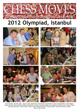 2012 Olympiad, Istanbul