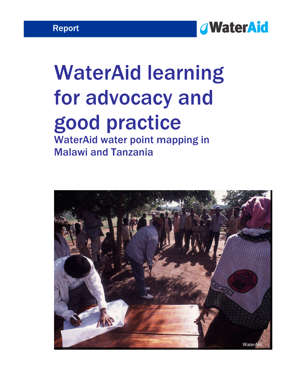 Water and Sanitation Mapping