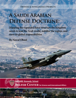 A Saudi Arabian Defense Doctrine