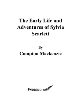 The Early Life and Adventures of Sylvia Scarlett