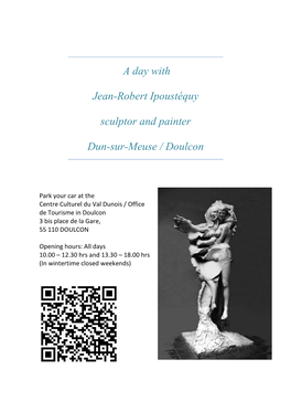 A Day with Jean-Robert Ipoustéquy Sculptor and Painter Dun-Sur