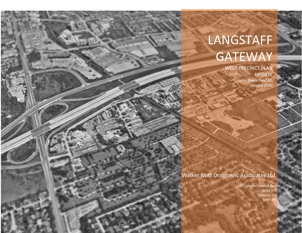 Langstaff Gateway – Sub-Phase 1A January 2020 Precinct Plan Update