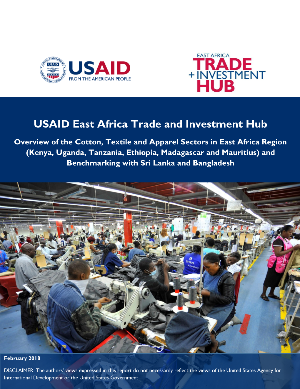 Overview of the Cotton, Textile and Apparel Sectors in East Africa